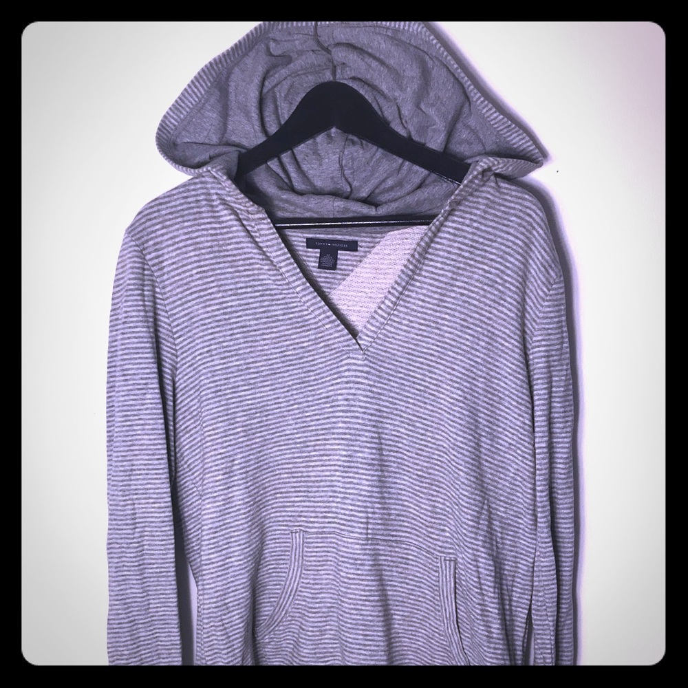 Tommy Hilfiger Light V-Neck Pullover Hoodie