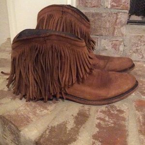 Liberty Fringe Booties