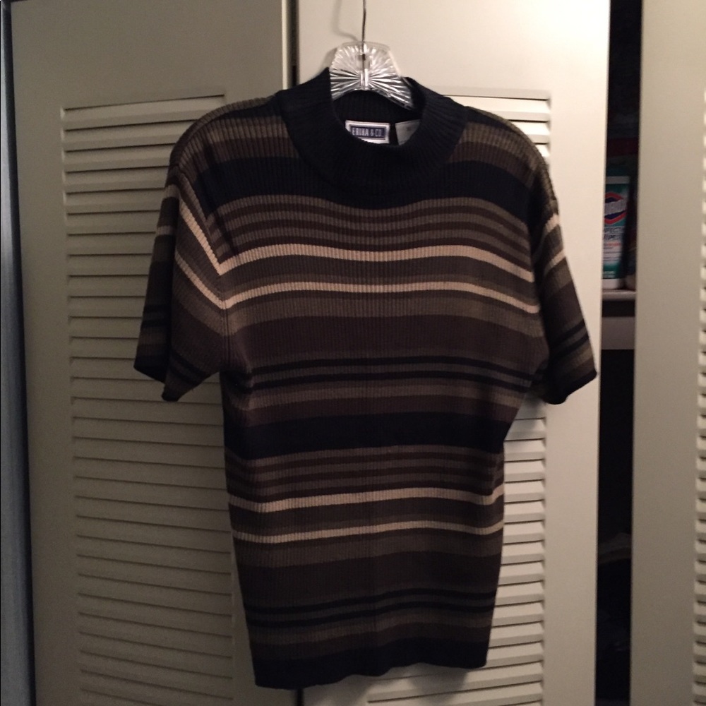 Erika & Co. Short Sleeve Sweater