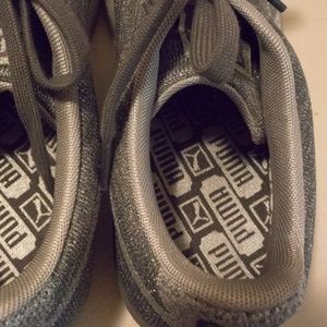 Sparkly Puma Sneaks-Knitted