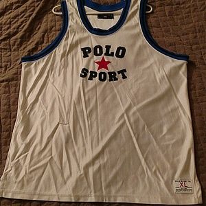 Polo Sport tank top (vintage jersey) go old school