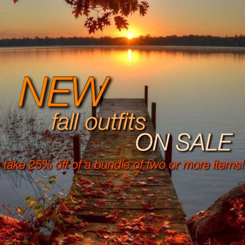 🍂NEW FALL OUTFITS ON SALE🍂