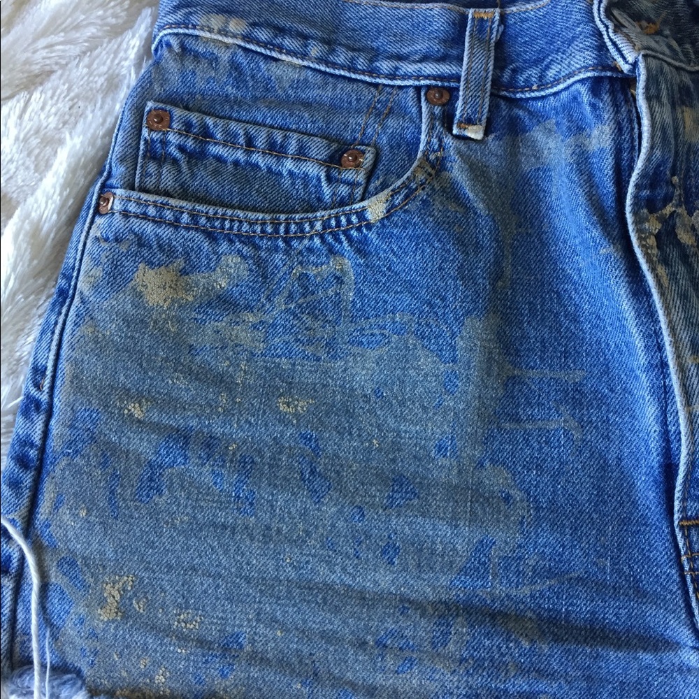Vintage Levi's - denim cutoff shorts
