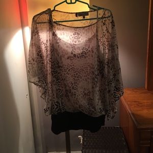 Jennifer Lopez size extra-large sheer shirt