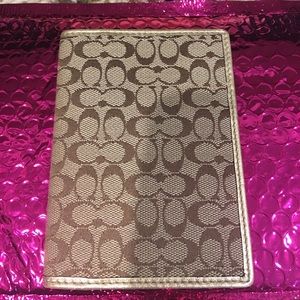 Coach passport case