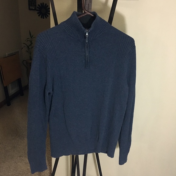 blue calvin klein sweater