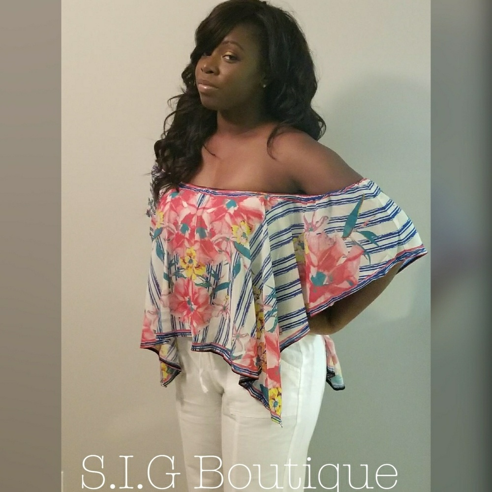 Off the shoulder blouse