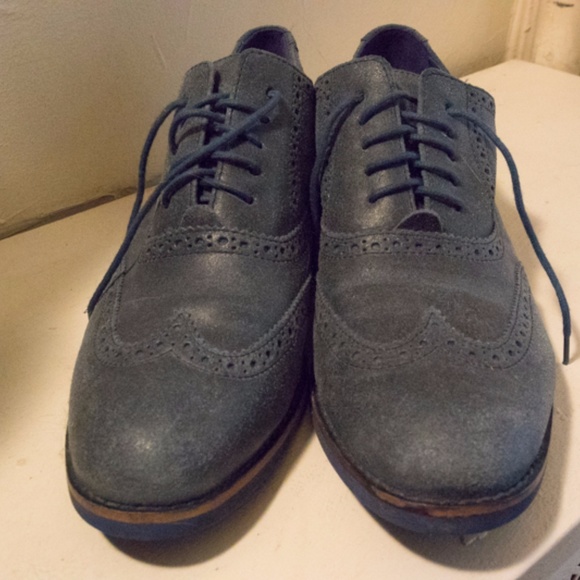 Cole Haan Blue Oxfords -Excellent Condition - Picture 4 of 4