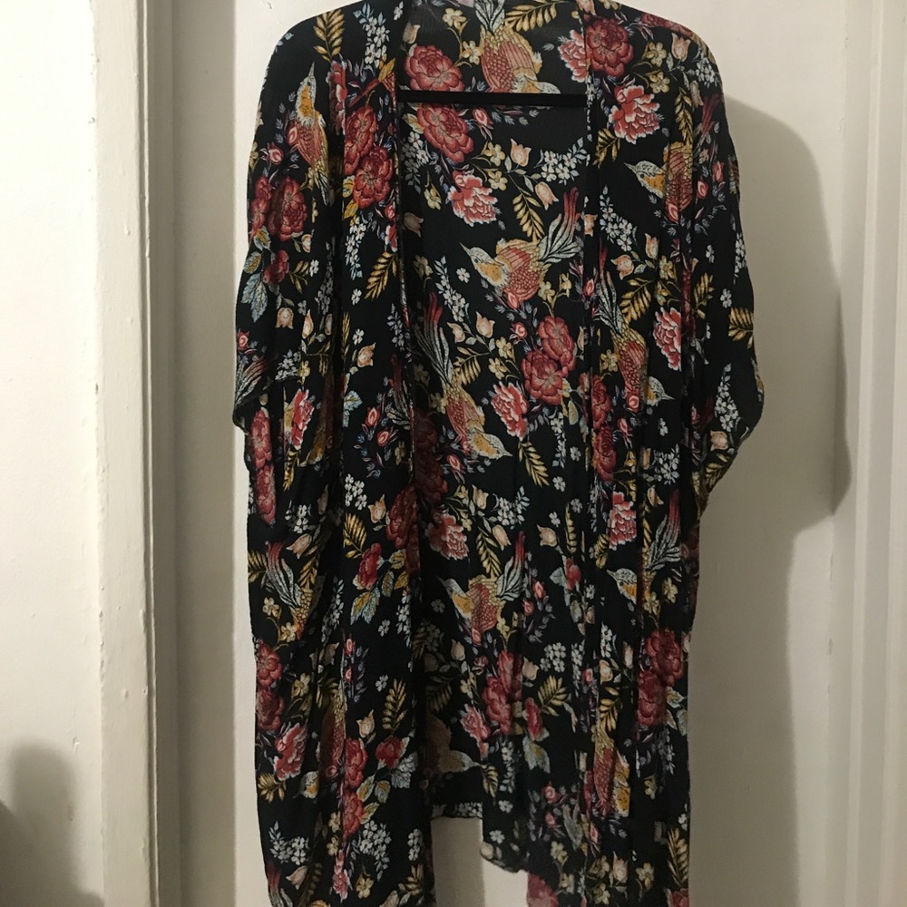 Floral kimono