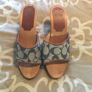Coach Heels size 5