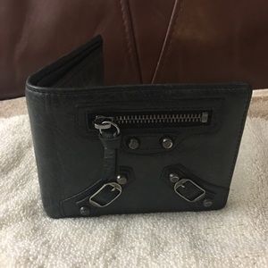 Authentic Balenciaga Compact Bifold Wallet