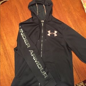 Mens Under Armor zip up sweatshirt