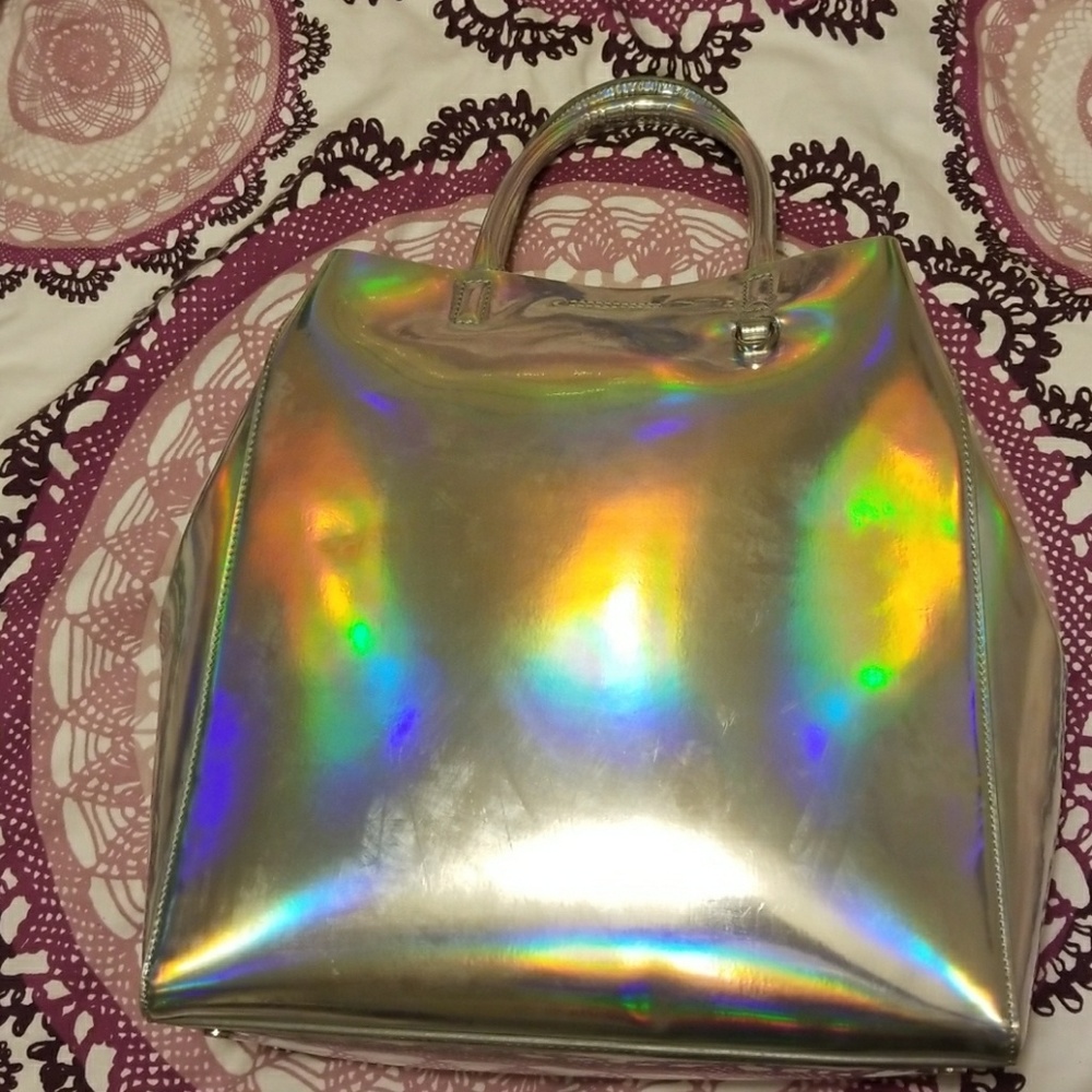 Banana Republic Holographic Tote