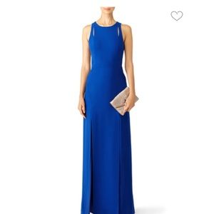 Halston Heritage NWT blue gown