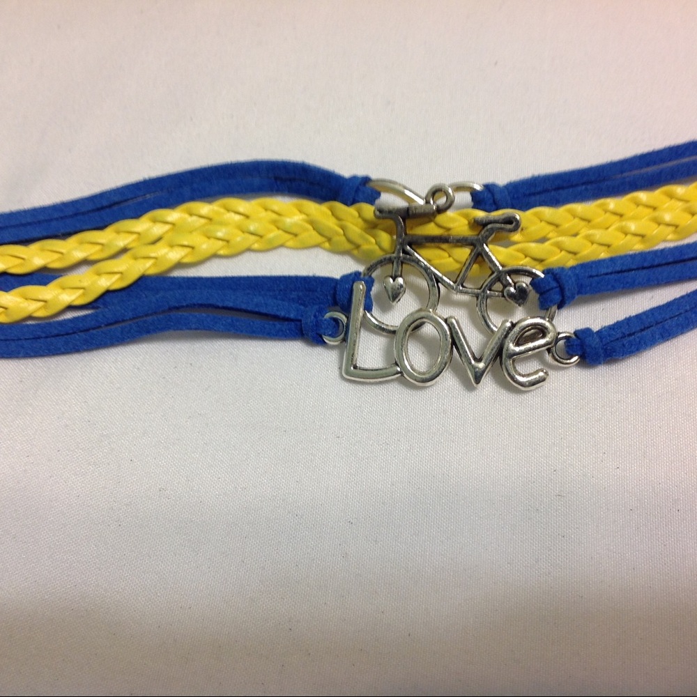 Bicycle love bracelet