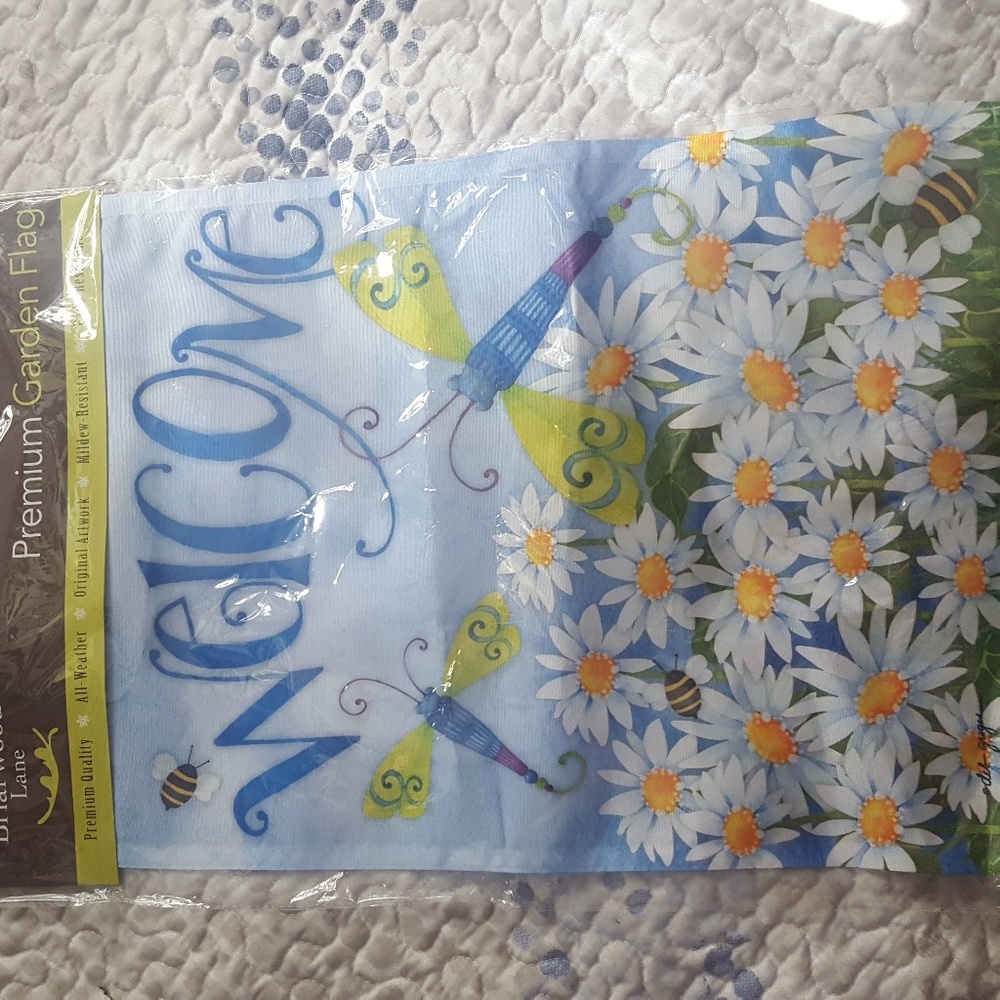 Welcome Garden Flag