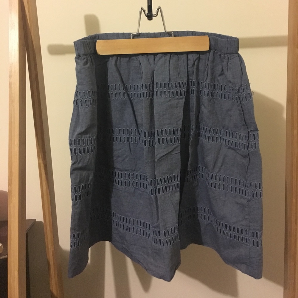 Chambray Skirt