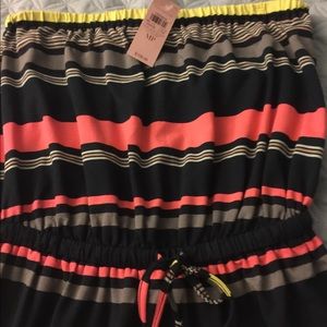 Ann Taylor Long Strapless Maxi Dress