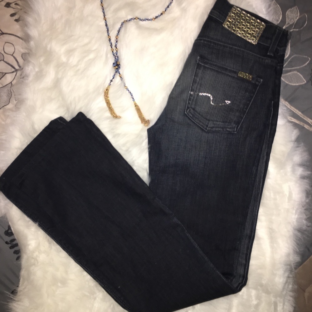 High waisted Boot cut 7 For All Mankind jeans🔷🌞