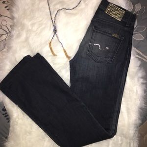High waisted Boot cut 7 For All Mankind jeans🔷🌞