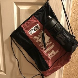 Pink Cinch Bag