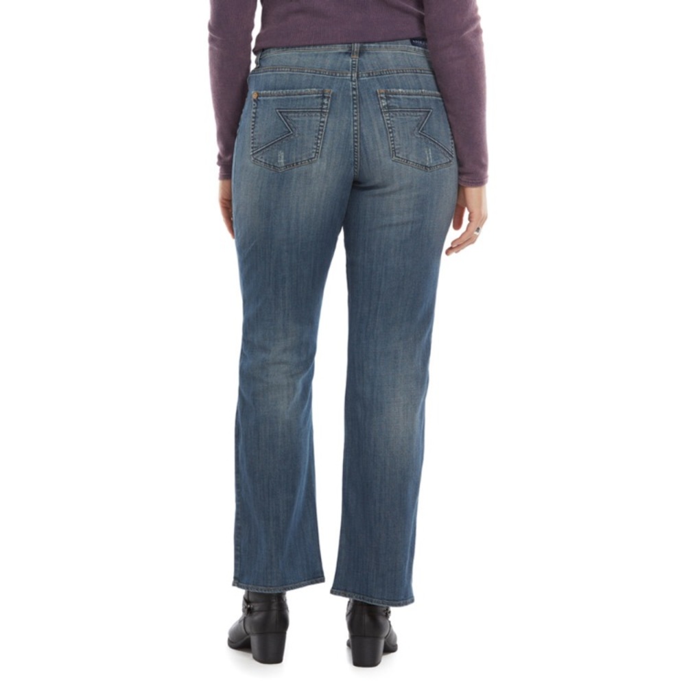 🎶🆕👖R&R Distressed Bootcut Jeans👖🆕 - Picture 2 of 4