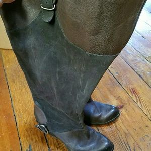 Fergie Leather Boots
