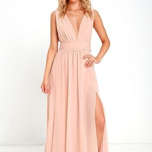 Lulu’s blush/beige dress