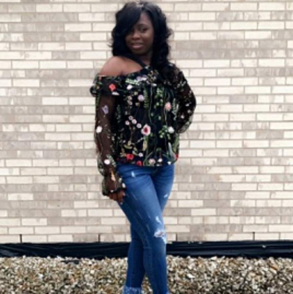 Floral blouse