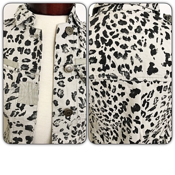 💥HOTSALE💥Rockstar Animal Print Utility Vest sold - Picture 7 of 7