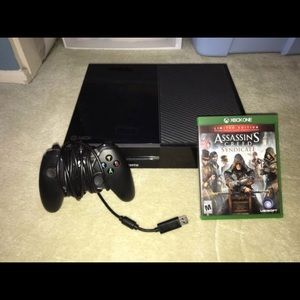 Xbox one with controller and Game