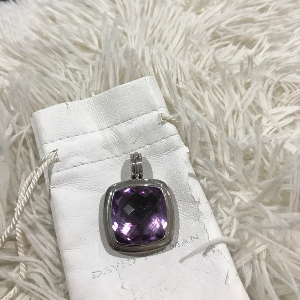 David Yurman Sterling  Amethyst  Albion Enhancer