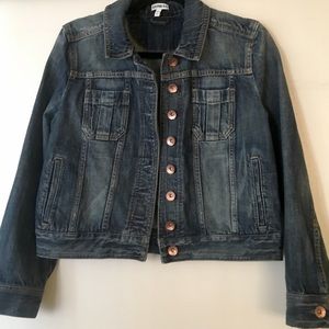 Spring Essential Express Denim Jacket Sz L