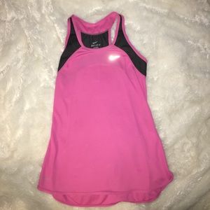 Pink Nike tank top