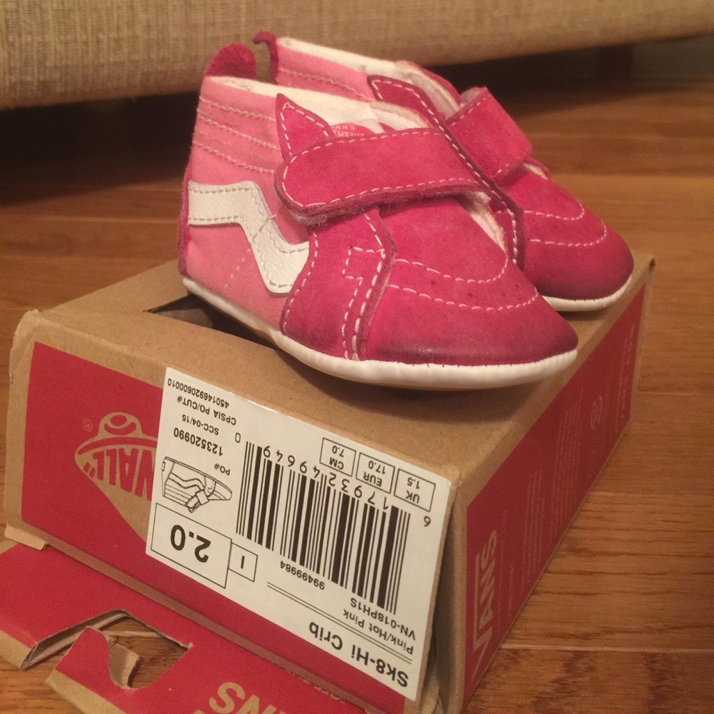 Vans Sk8-Hi Crib Shoe