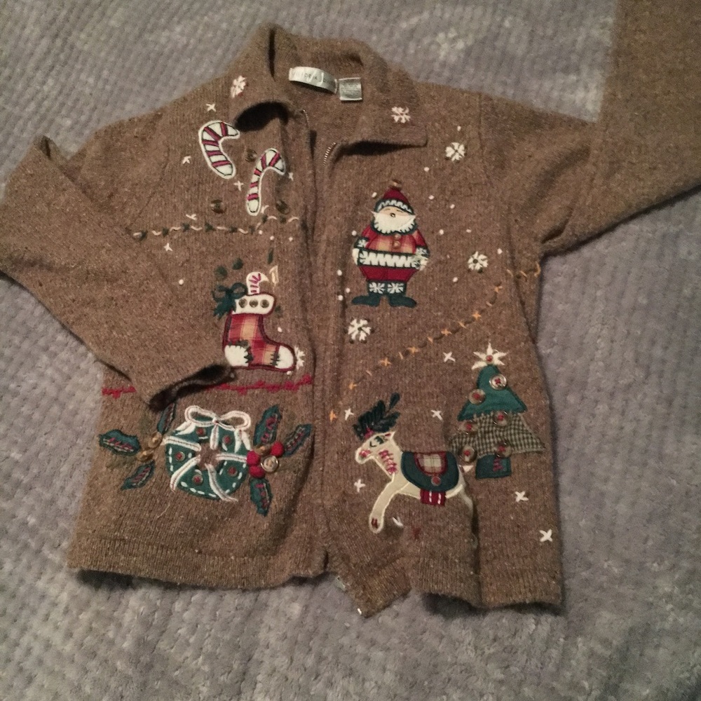 Brown Ugly Christmas Sweater