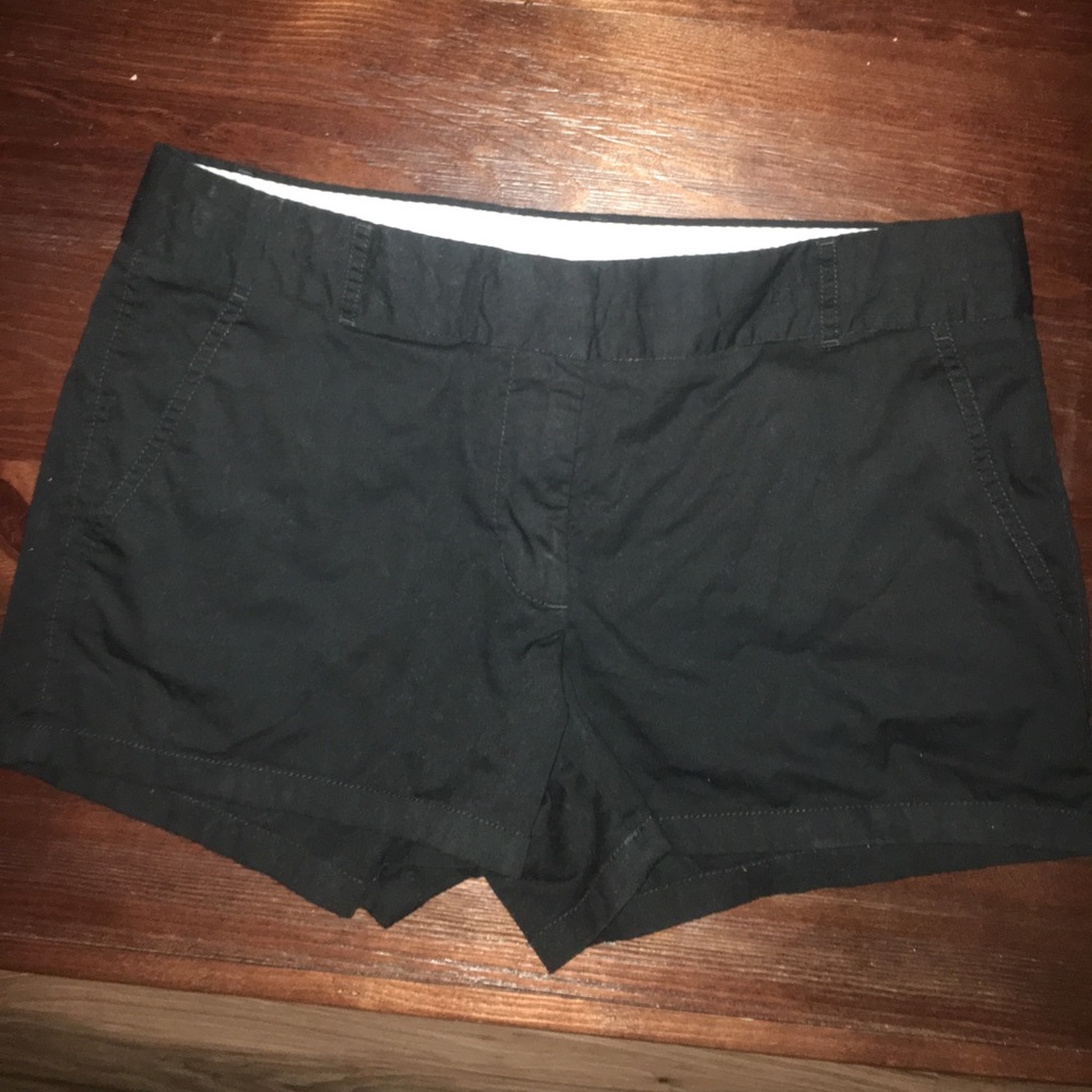 Size 8 Black Jcrew shorts 3” seam