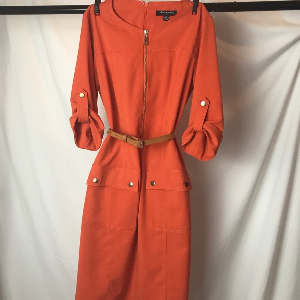 Cute Fall dress with belt