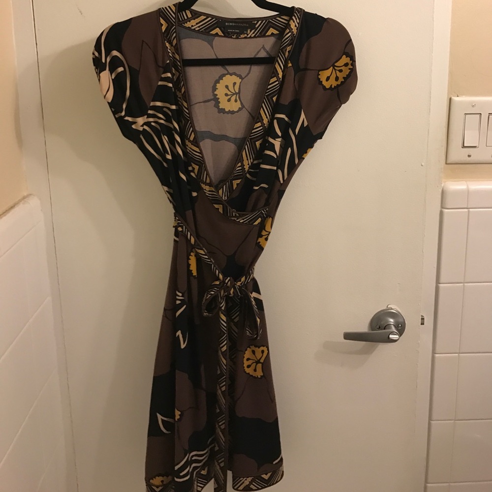 Bcbg wrap dress