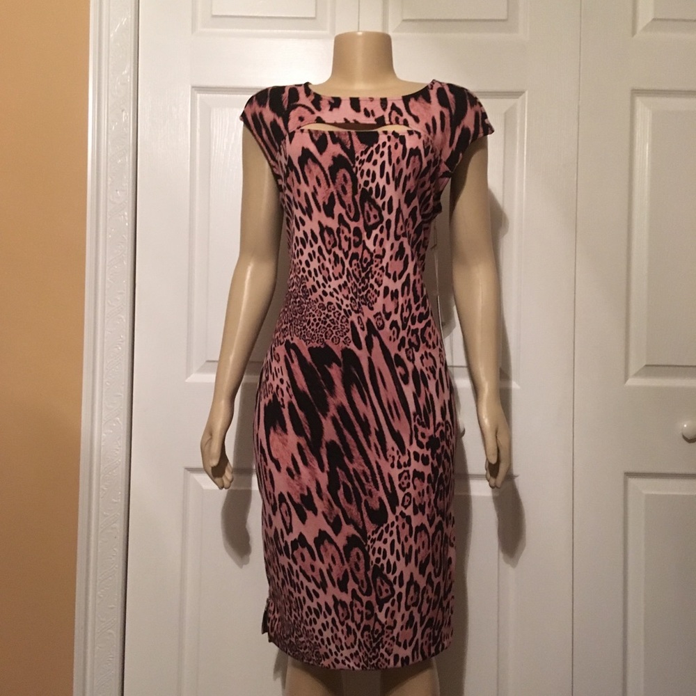 Leopard print dress