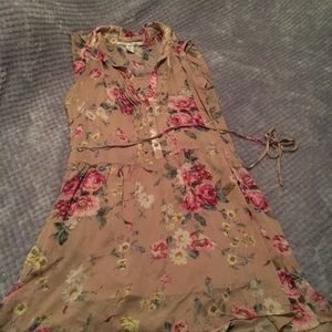 Vintage Style Floral Dress