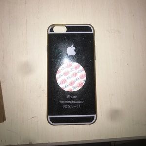 iphone 6/6s case with pop socket