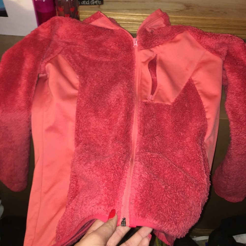 Large fleece Columbia zip up