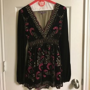 Velvet Boho Tunic