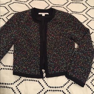 DVF Cropped Emery Tweed Jacket