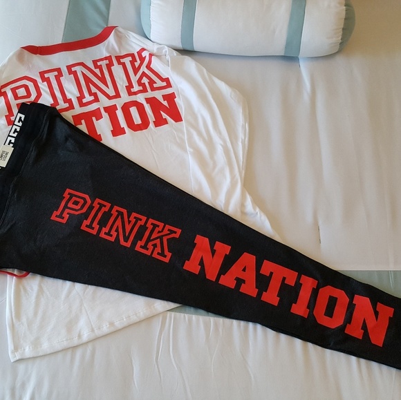 SOLD- VS PINK Set Sz L NWT - Picture 2 of 4