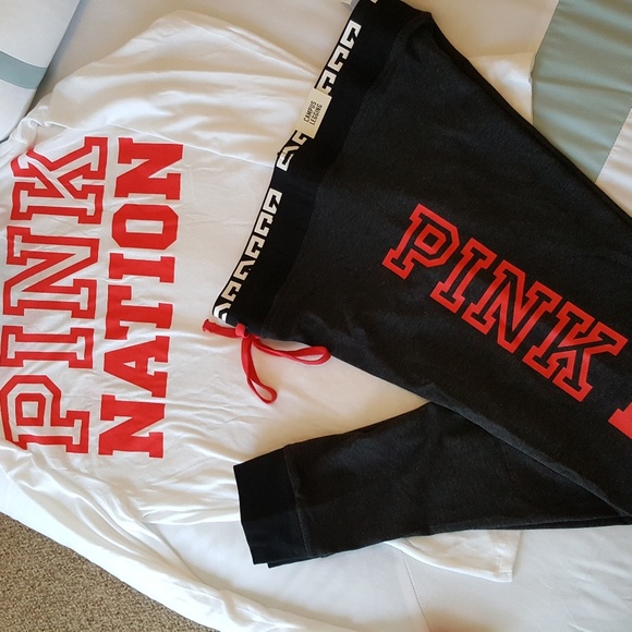 SOLD- VS PINK Set Sz L NWT - Picture 4 of 4