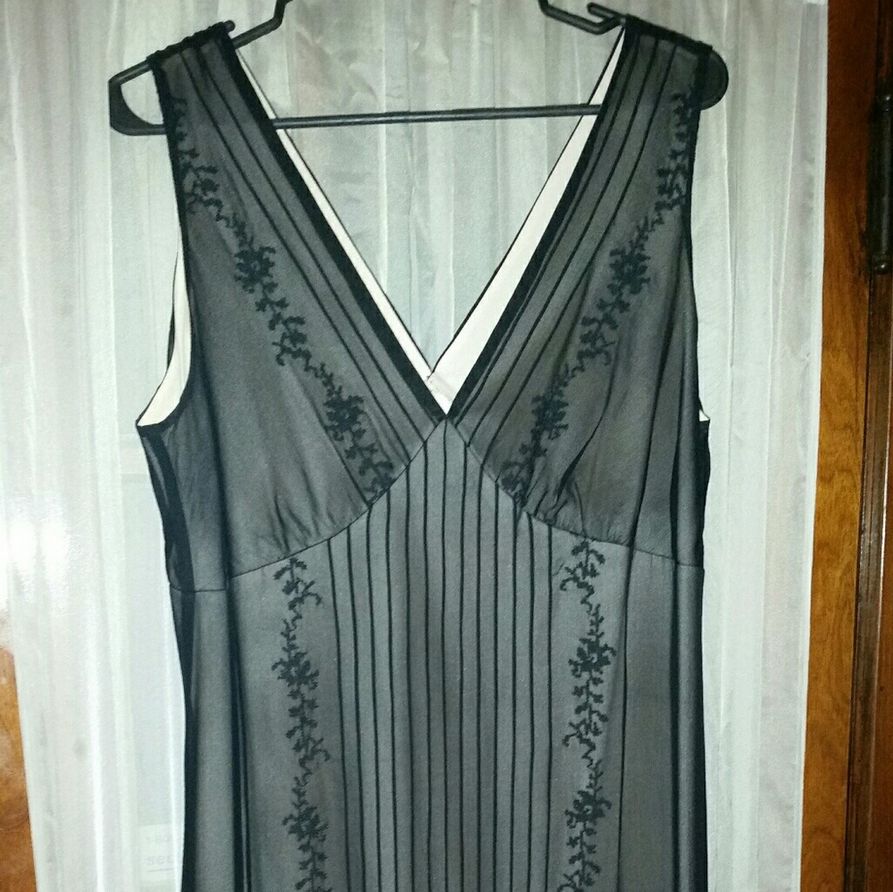 Black Silk Dress