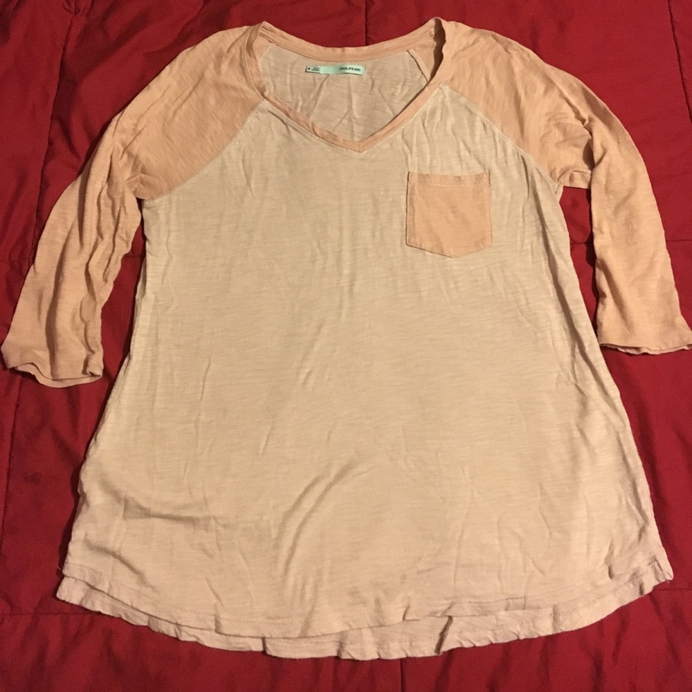 3/4 length tee