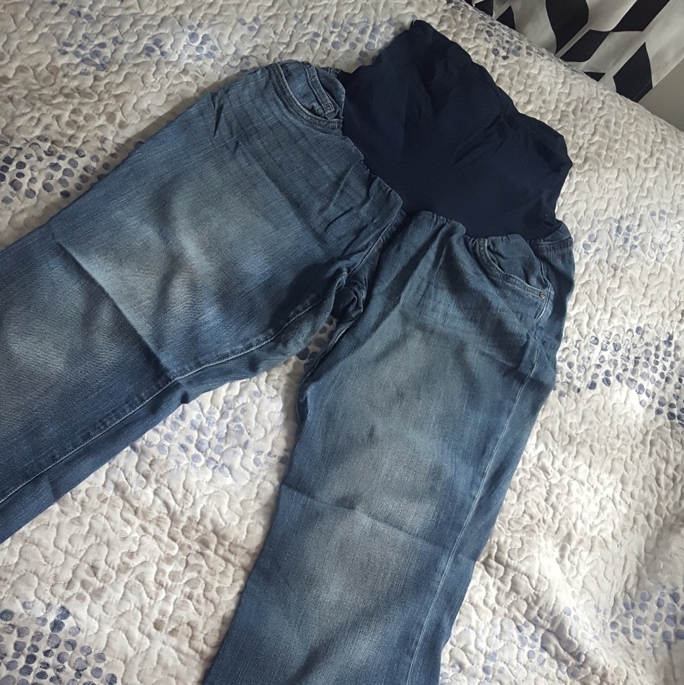 Two Hearts Maternity Bootcut Jeans